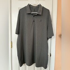 Adidas 2XL Men’s Golf Performance Summer All Season Grey Polo T-shirt Breathable